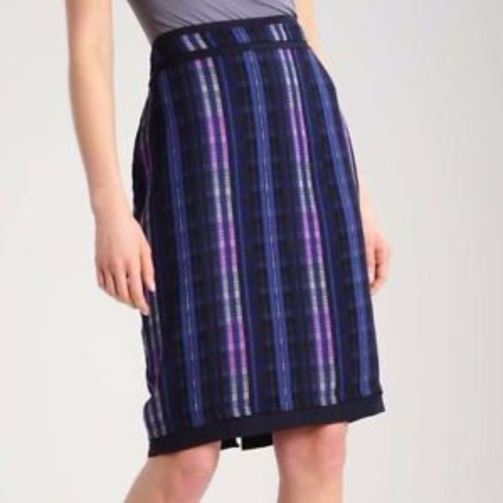 NWT BANANA REPUBLIC Plaid Midi Skinny Pencil Skirt
